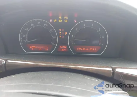 2007 BMW 750Li z USA, uszkodzony, nr VIN WBAHN83517DT71453